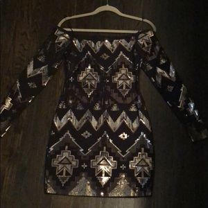 Cute sparkly dress size small express